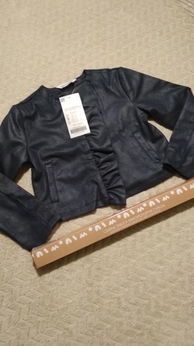 Nowa kurteczka na wiosnę 6 lat jak ramoneska r. 116,  coccodrillo +tab