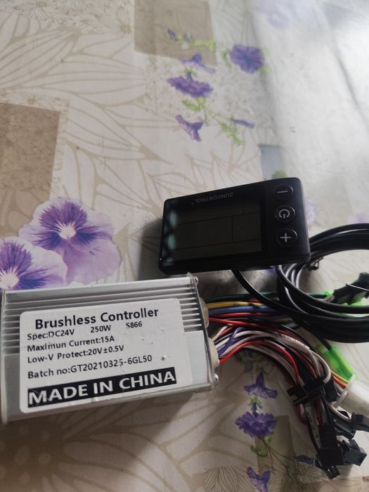 Sterownik z wyświetlaczem 24 wolt