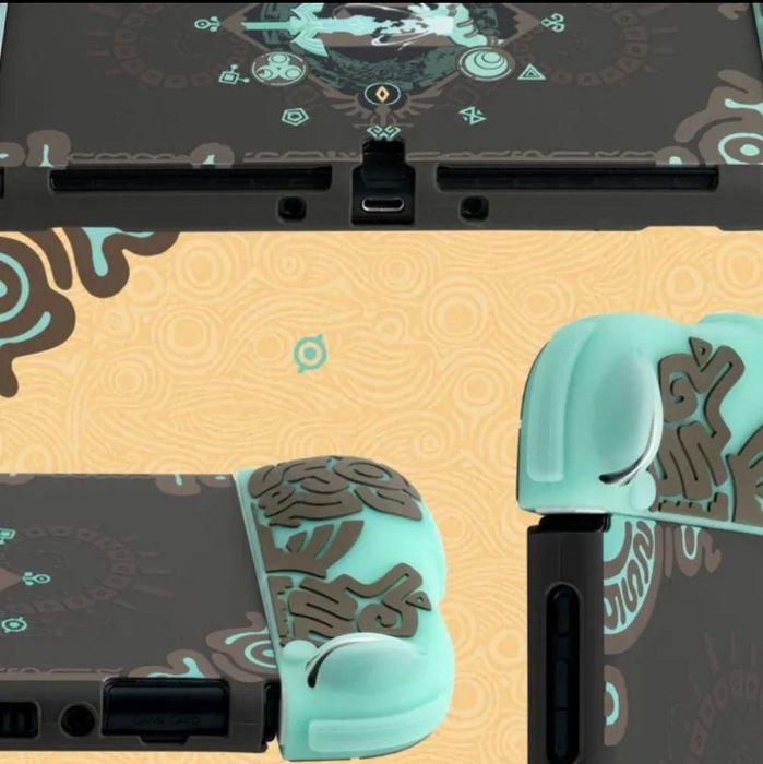 Zelda TOTK Чехол Nintendo Switch Oled Плотный