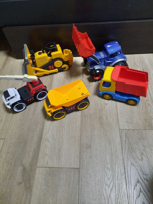 Cat бульдозер самосвал кран інерційна машинка orion трактор іграшки