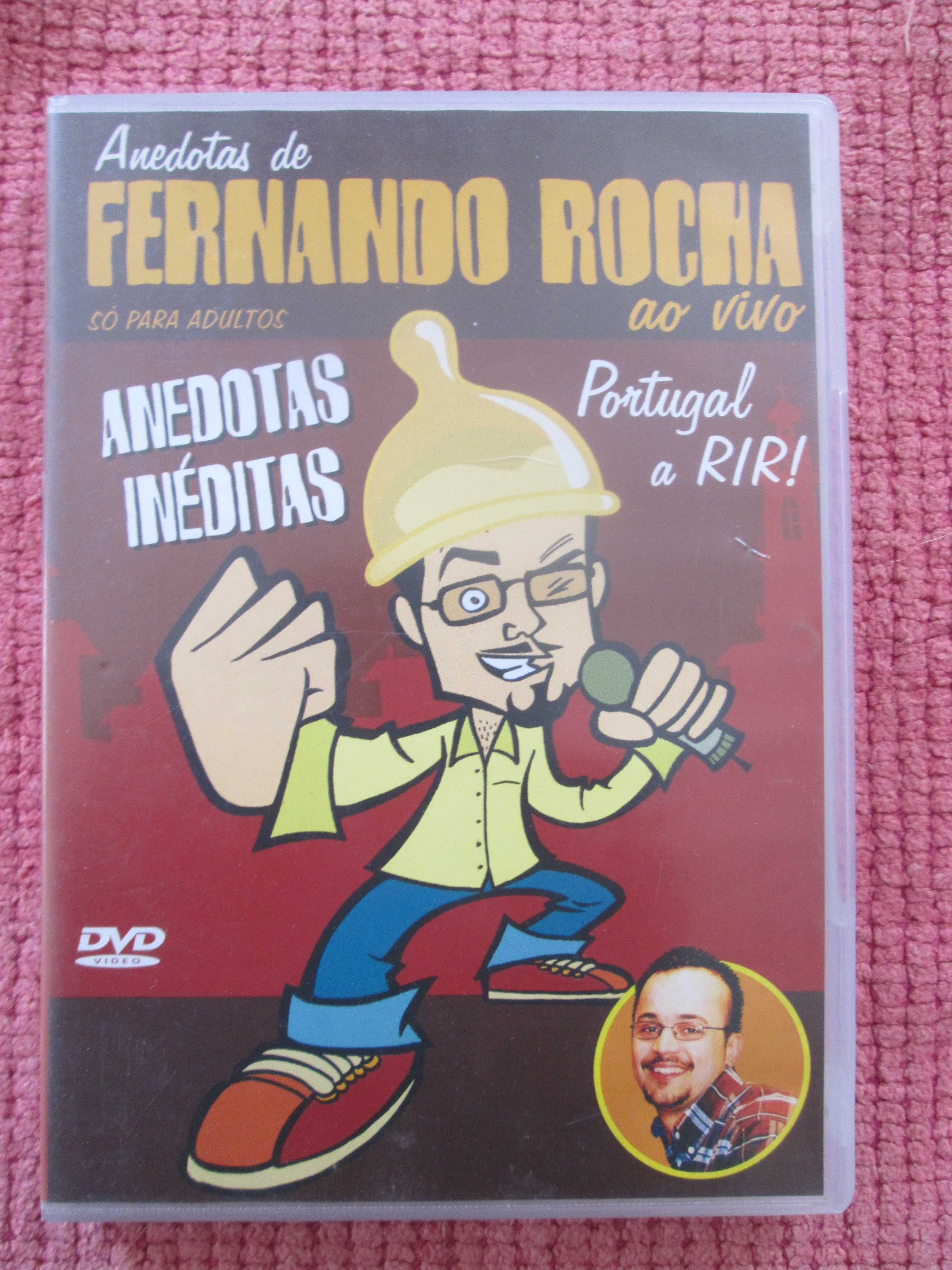DVD Anedotas de Ferando Rocha, ao vivo - Portugal a Rir