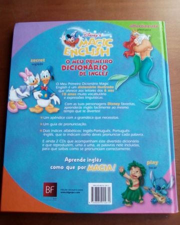 Livro: "MAGIC ENGLISH" da DISNEY+ 2 CD