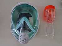 Maska do snorkelingu Easybreath XS JR Light Blue