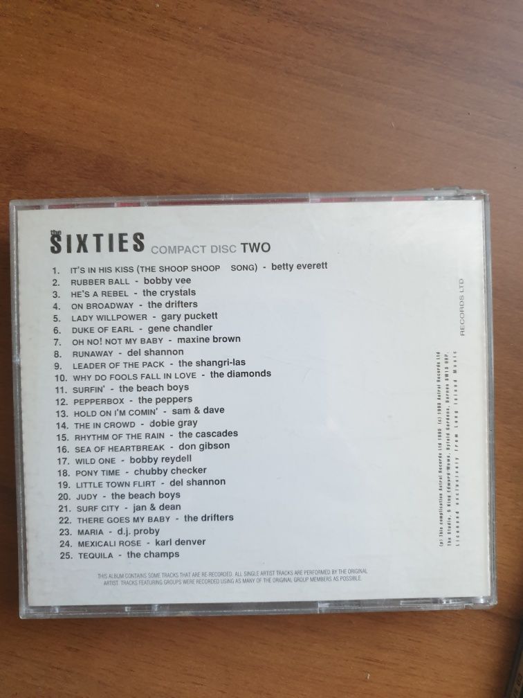 The Sixties 25 classic hits kolekcja 8 cd