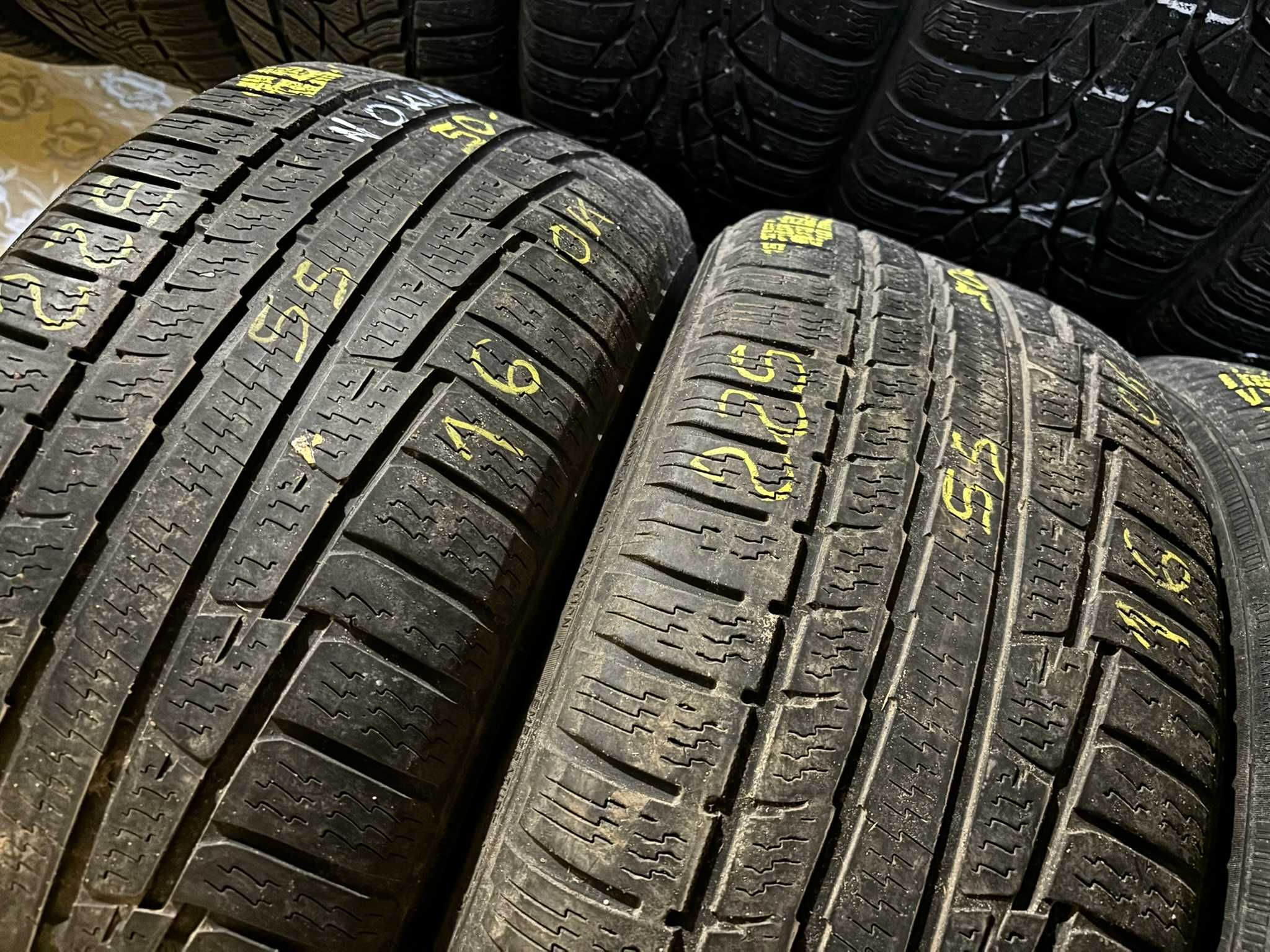 4X Opony Zimowe 225/55R16 99H NOKIAN WR A3 XL M+S 4MM Sprawdzone Całe!