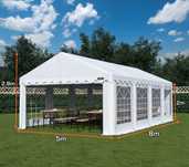 Wynajem namiotu imprezowego 5×8 m | Komunie, grille, wesela | Podhale