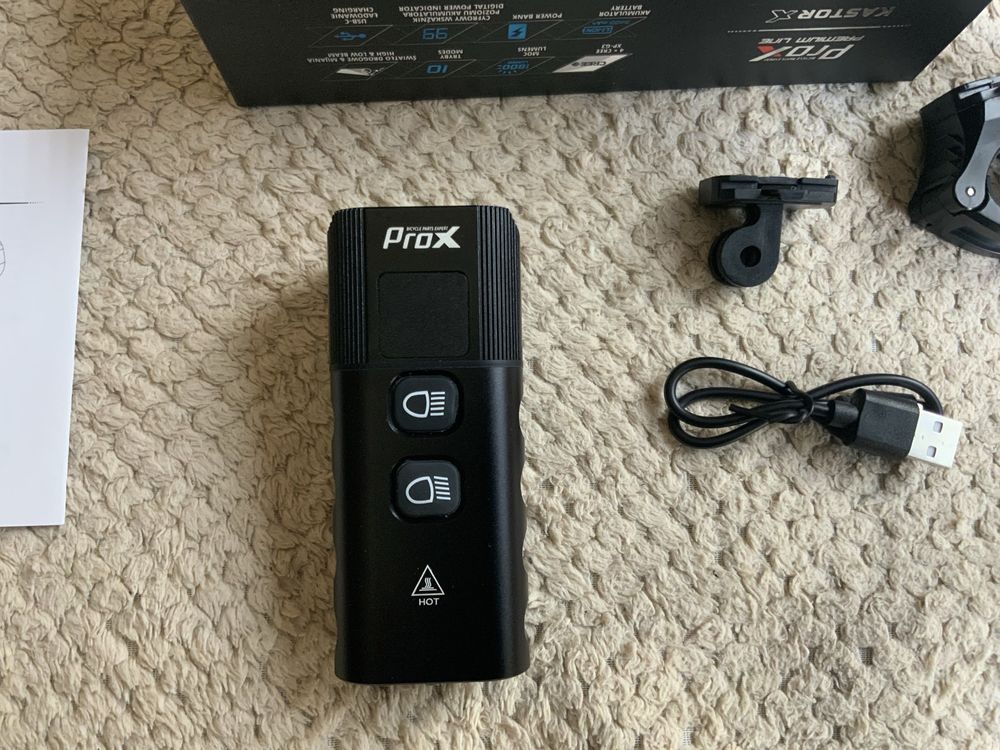 Prox Kastor X 1800lm przednia lampka
