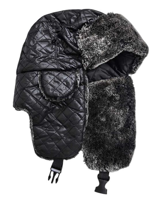 OVS ciepła czapka damska uszatka zima rozm. 56