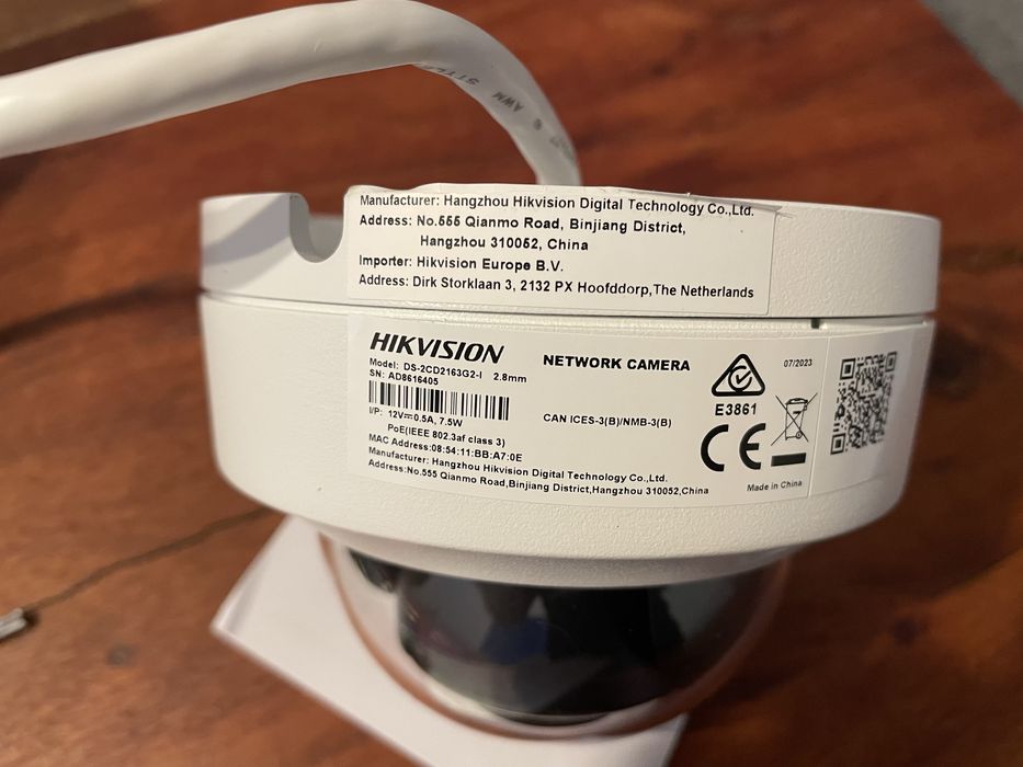 Câmara de Segurança Hikvision