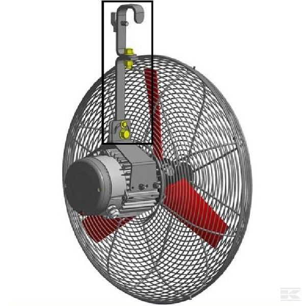 Wentylator oborowy Multifan - mieszacz koszowy