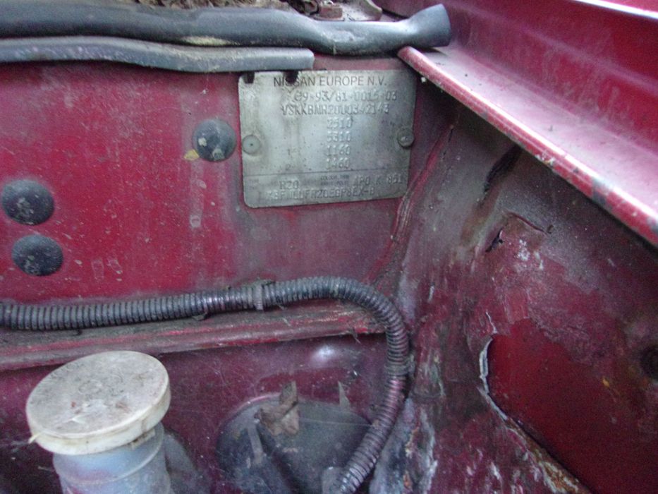nissan terrano II  2,4 benzyna, części,