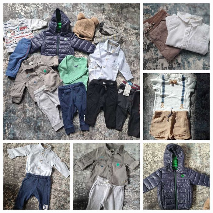 Paka ubranek niemowlęcych w r. 68