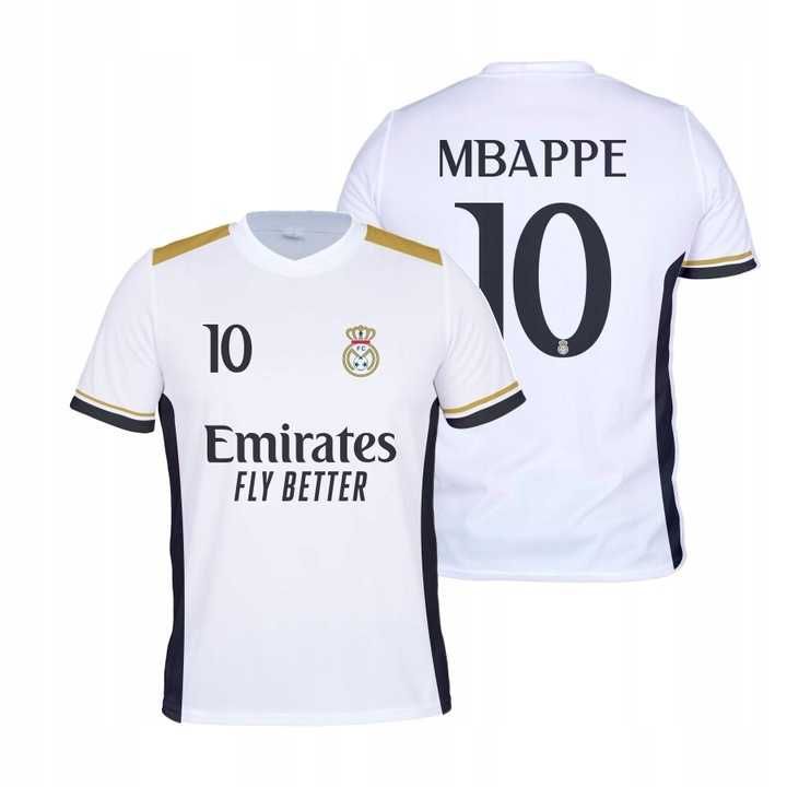 Koszulka piłkarska MBAPPE REAL MADRYT 10 B. rozm. 134