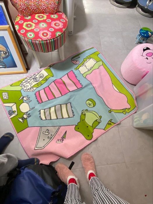 2 tapetes de quarto criança