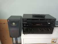 Zestaw pioneer plus monitory Jbl ze stendami