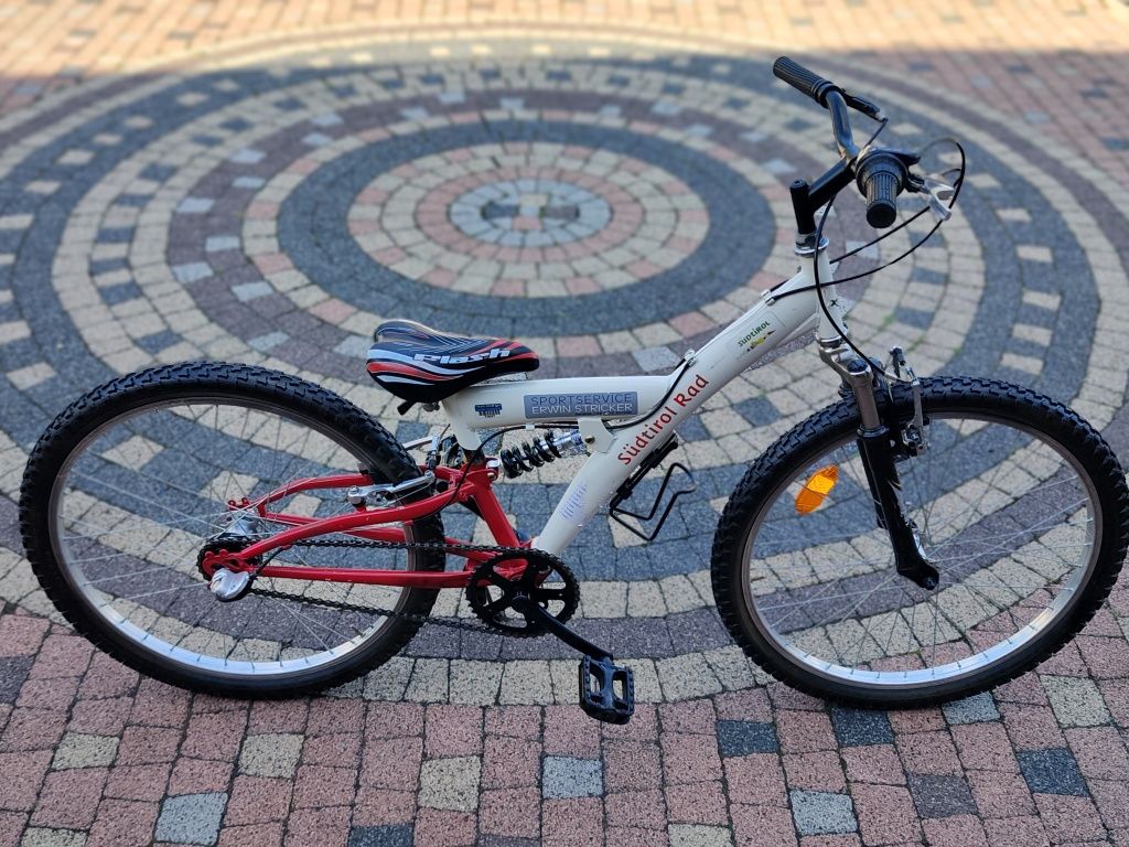 Rower FULL TRUBBIANI / Koła 24"/rama 14"/NEXUS 3/Amortyzatory...