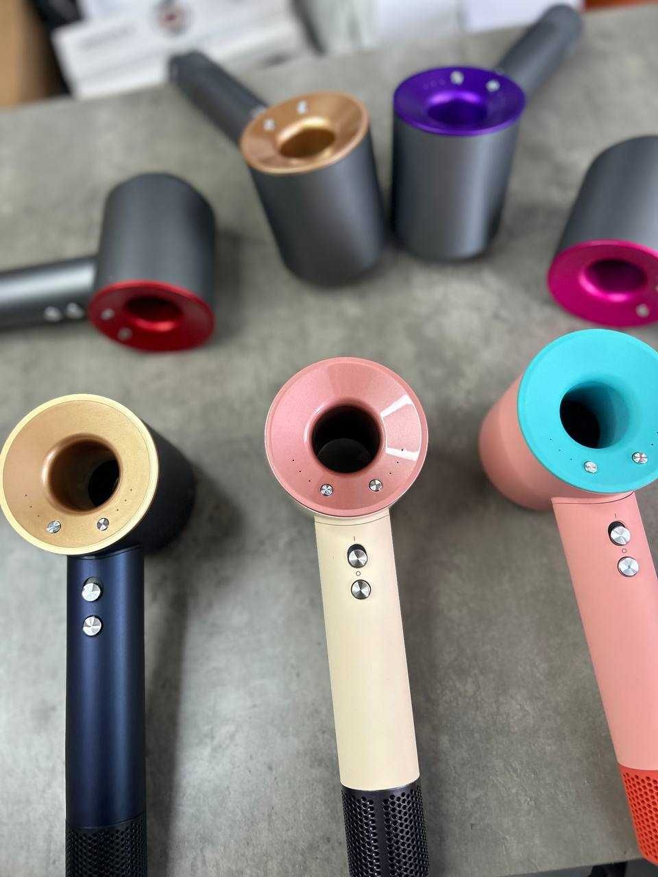 ФЕН Super Hair Dryer Dyson Sakura Ceramic Pink, 5 насадок, акція