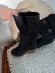 botas pretas senhora