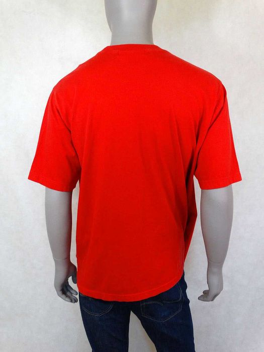 Vintage Retro T-Shirt Burberry Burberrys Czerwony L