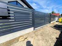 Ogrodzenia frontowe murowane panel palisada - kompleksowo PRODUCENT