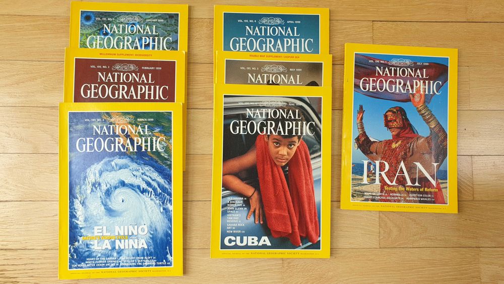 Pismo NATIONAL GEOGRAPHIC (egzemplarze od 1998 do 2023) 257 sztuk