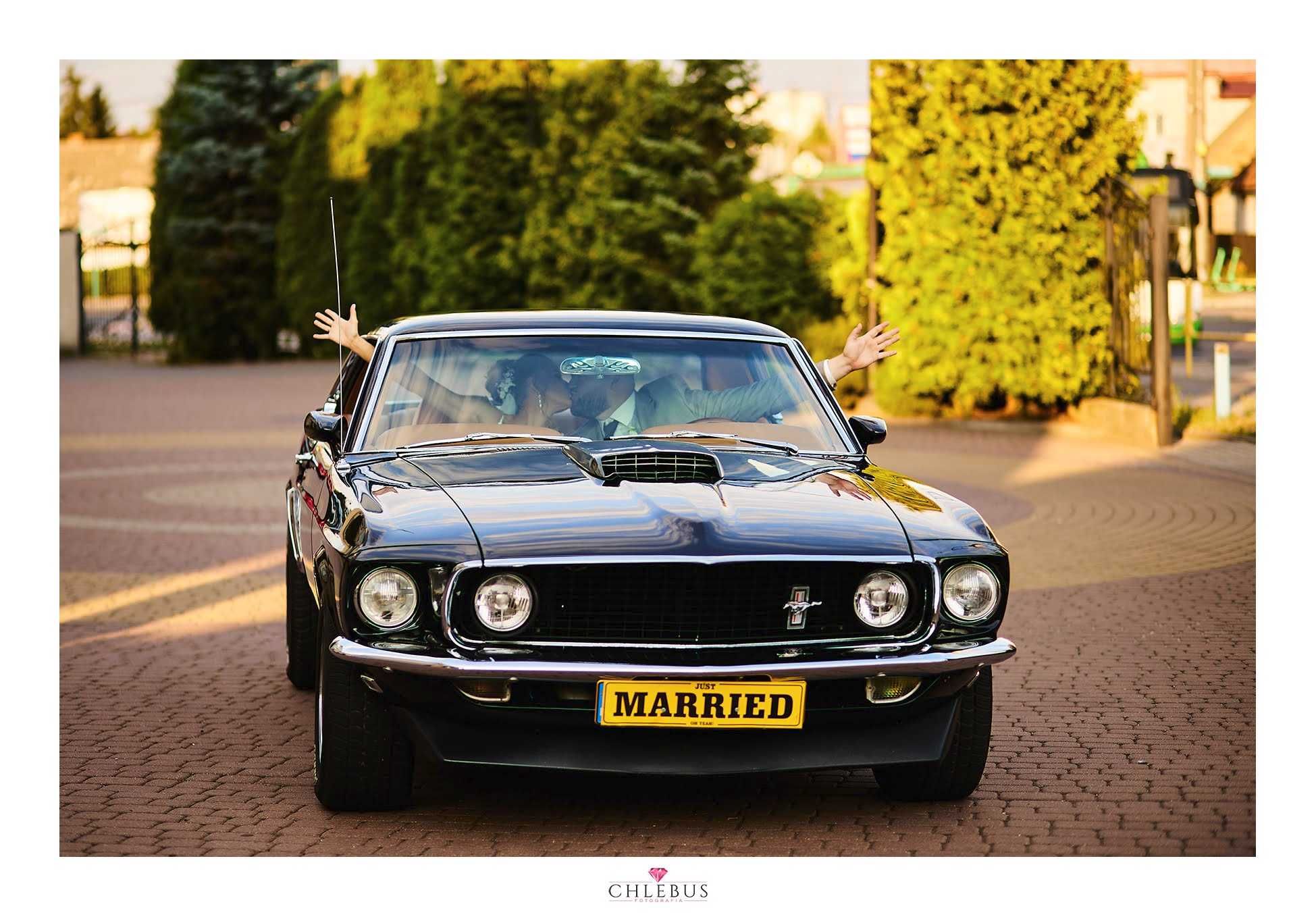 Ford mustang 1969 5.0 V8 na twoje wesele. Auto do ślubu.