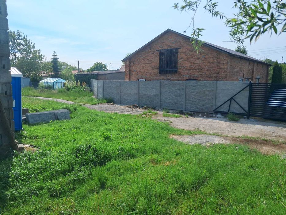 Działka wraz z budynkiem gospodarczym