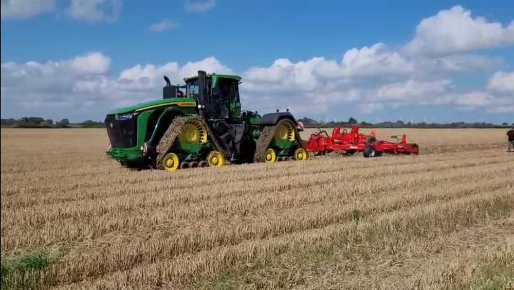 Uprawa bezorkowa 8m agregatem Köckerling Vector całaPOLSKA 300zł/ha