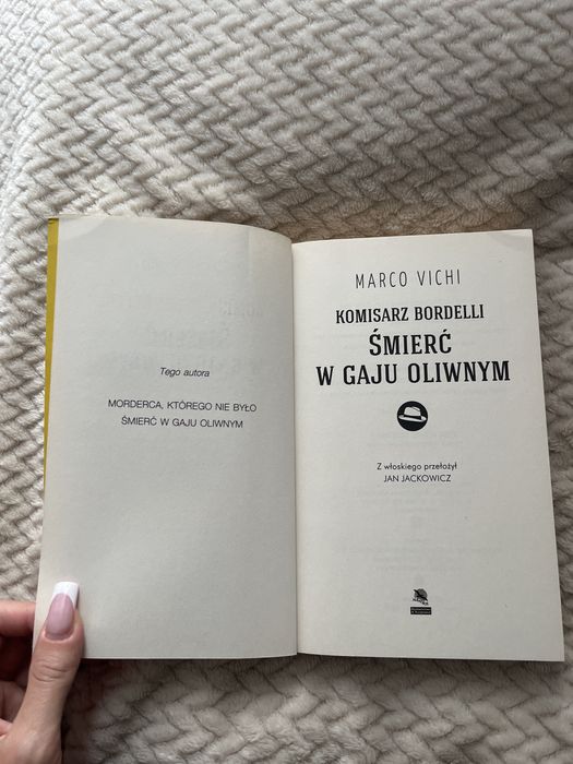 Ksiazka komisarz bordelli smierć w gaju Oliwnym