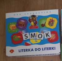 Gra edukacyjna literka do literki