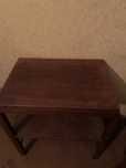 Stolik szafka  art deco vintage pod tv lub na zegar drewno
