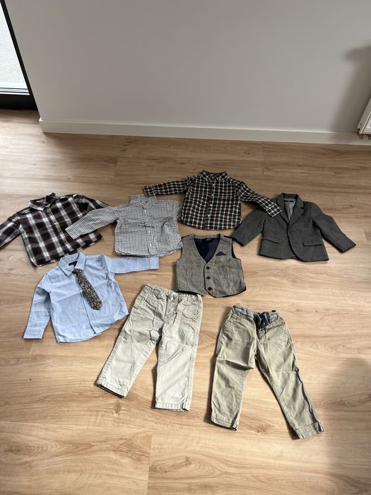 Garnitur, marynarka koszule, spodnie 1,5-3 lata, strój na święta
