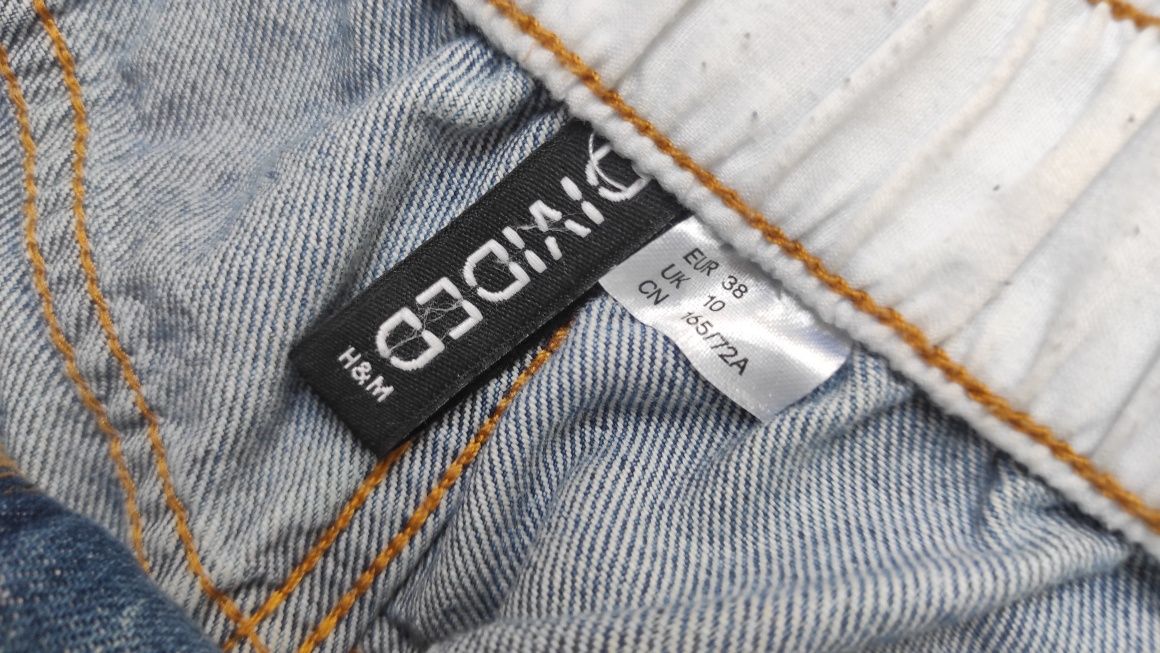 Spodnie H&M wysoki stan M