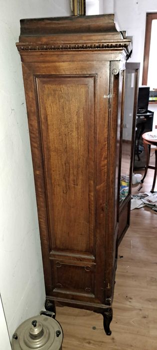 Witryna biblioteczka art deco piękna polska.