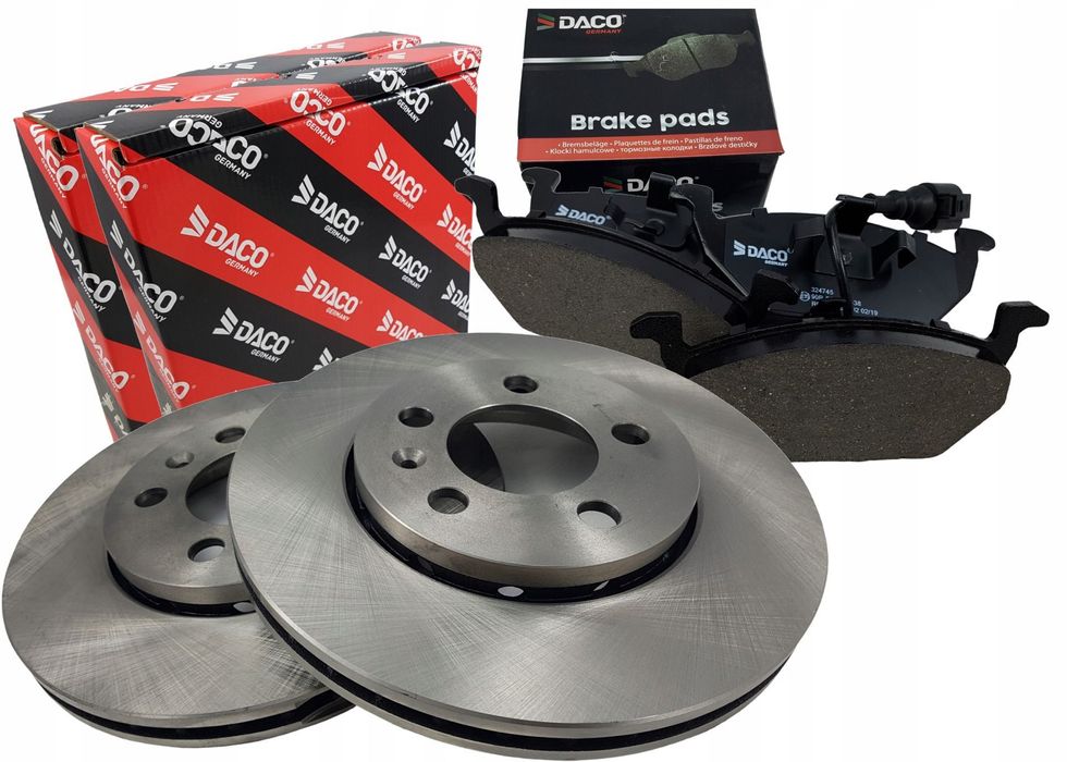 TARCZE KLOCKI GOLF IV POLO LEON FABIA 256X22 PRZÓD