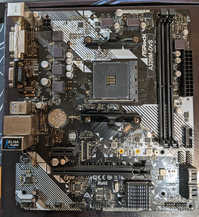 ASRock A320M-DVS R4.0 (AM4 Ryzen)