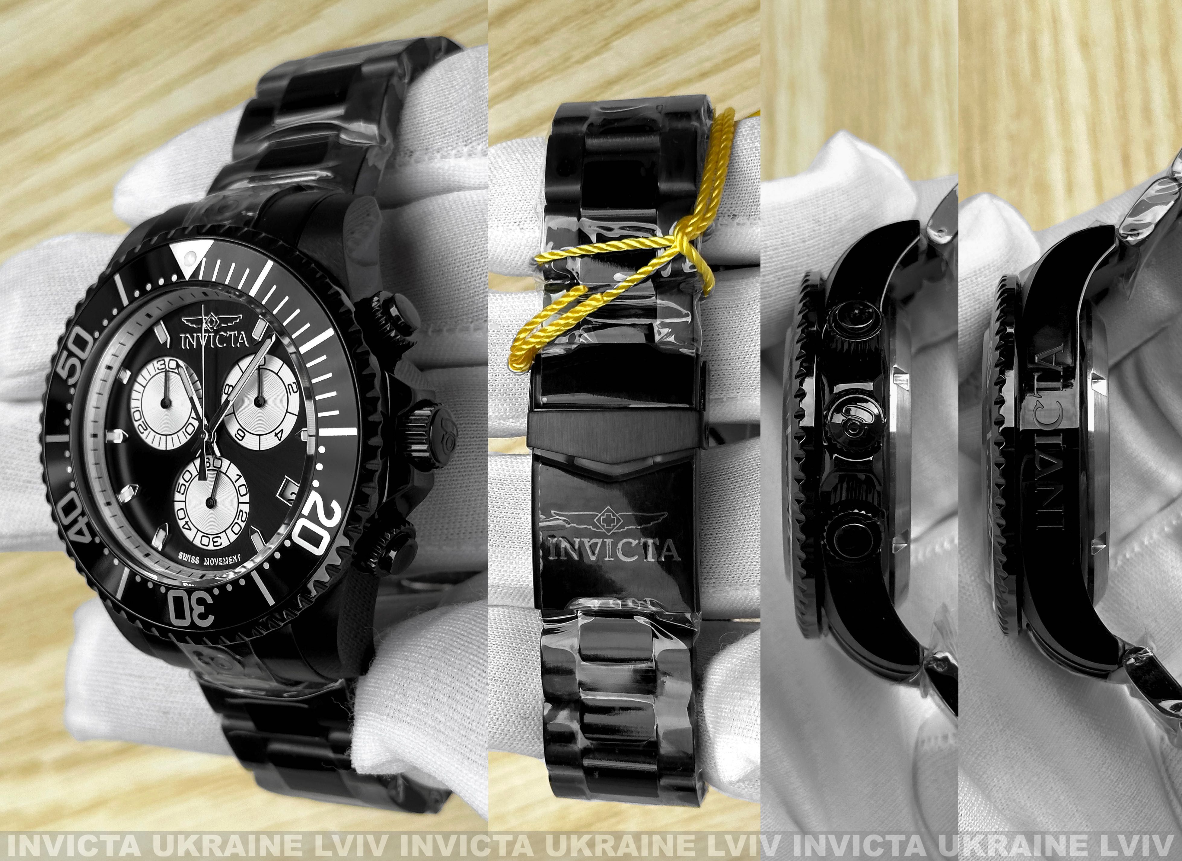 Мужские часы Invicta 26852 GRAND DIVER 47 mm Chronograph ETA Swiss