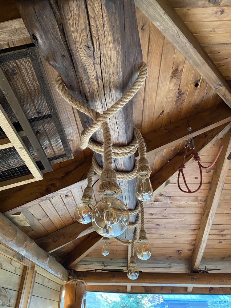 Lampa biesiadna altana jadalnia salon