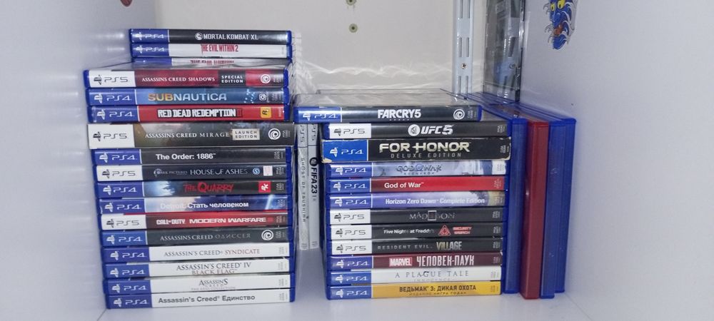 Игры/диски/плейстейшен 4-5/PlayStation 4-5/ігри/приставки
