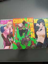 Chainsaw Man manga tomy 1,2,3