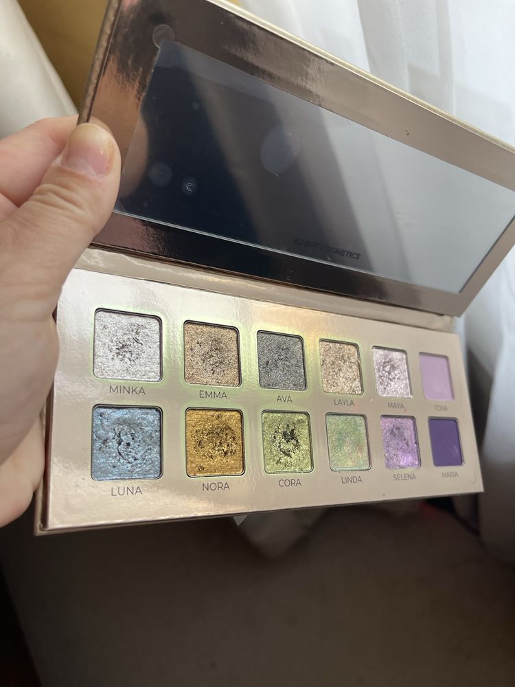 Huda wild jaguar, ColourPop baroque Adept cosmetics Minka