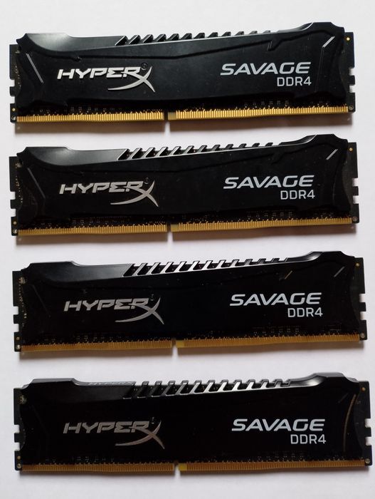 HyperX Savage DDR4 4*4