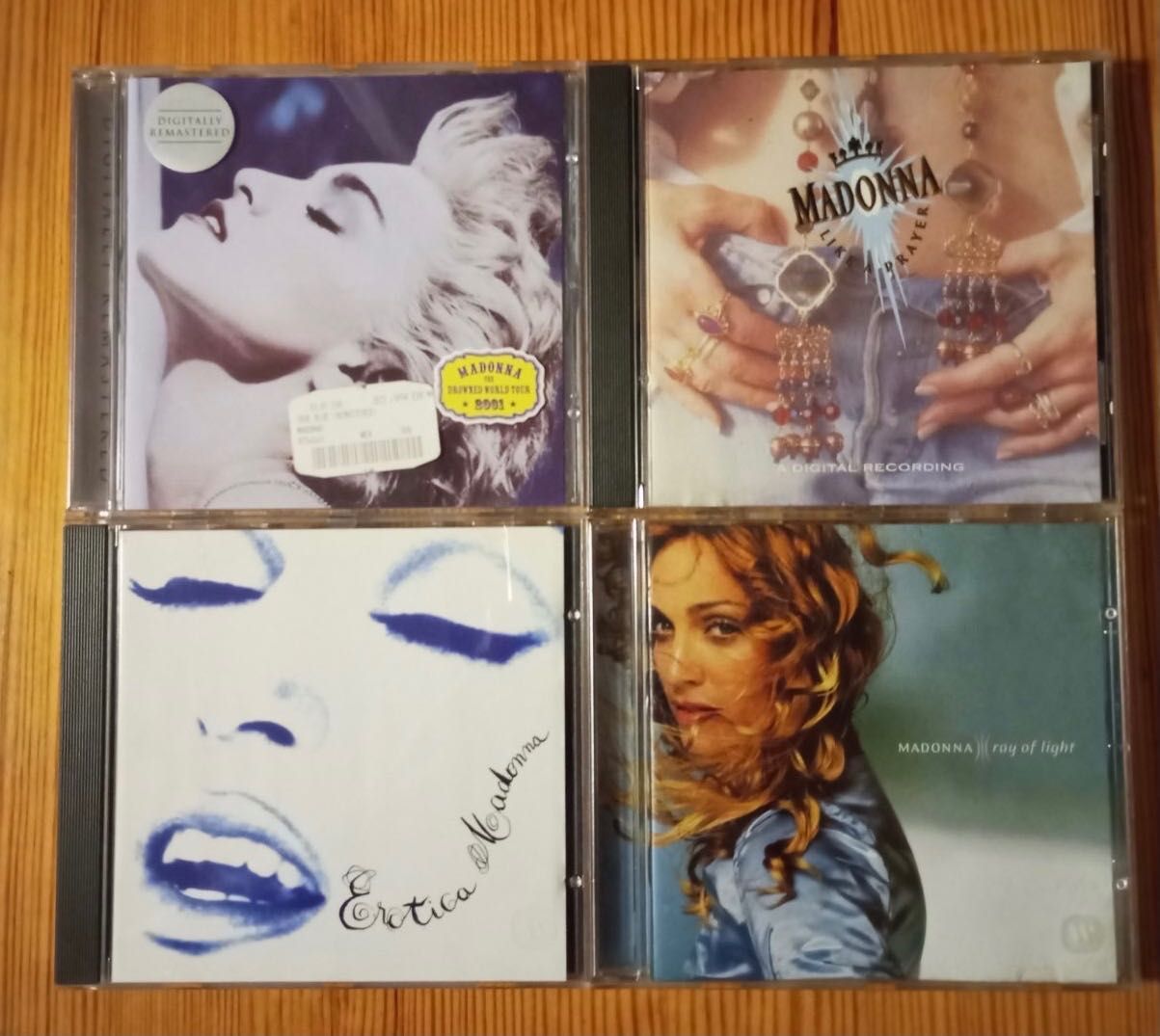 Фирменные CD Madonna 1986/1989/1992/1998 4шт.