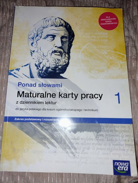 Ponad słowami 1, maturalne karty pracy