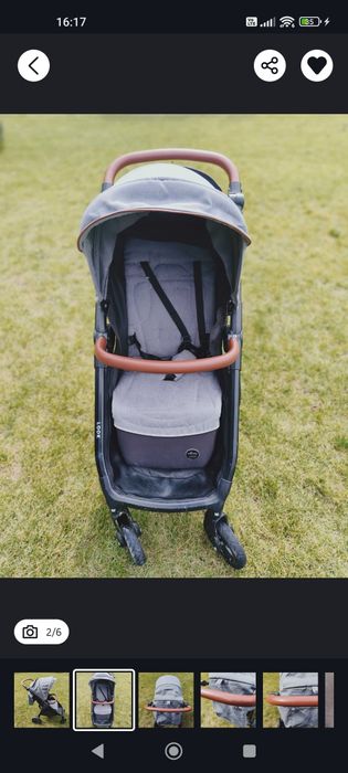 Spacerówka Baby Designg  look  + Gratis