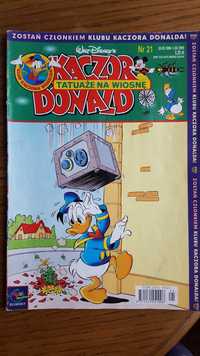 Komiks Kaczor Donald 1999r Nr.21