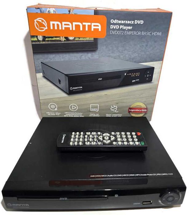 Odtwarzacz DVD Manta DVD072 emperor basic hdmi