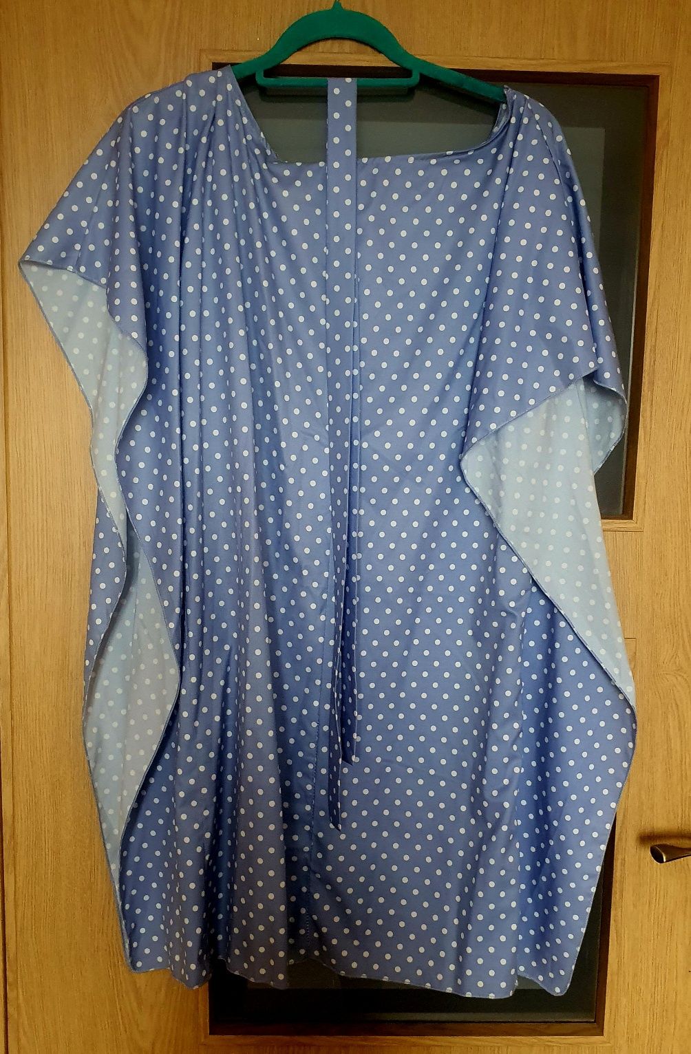 Sukienka, Kimono, kropki błękitna