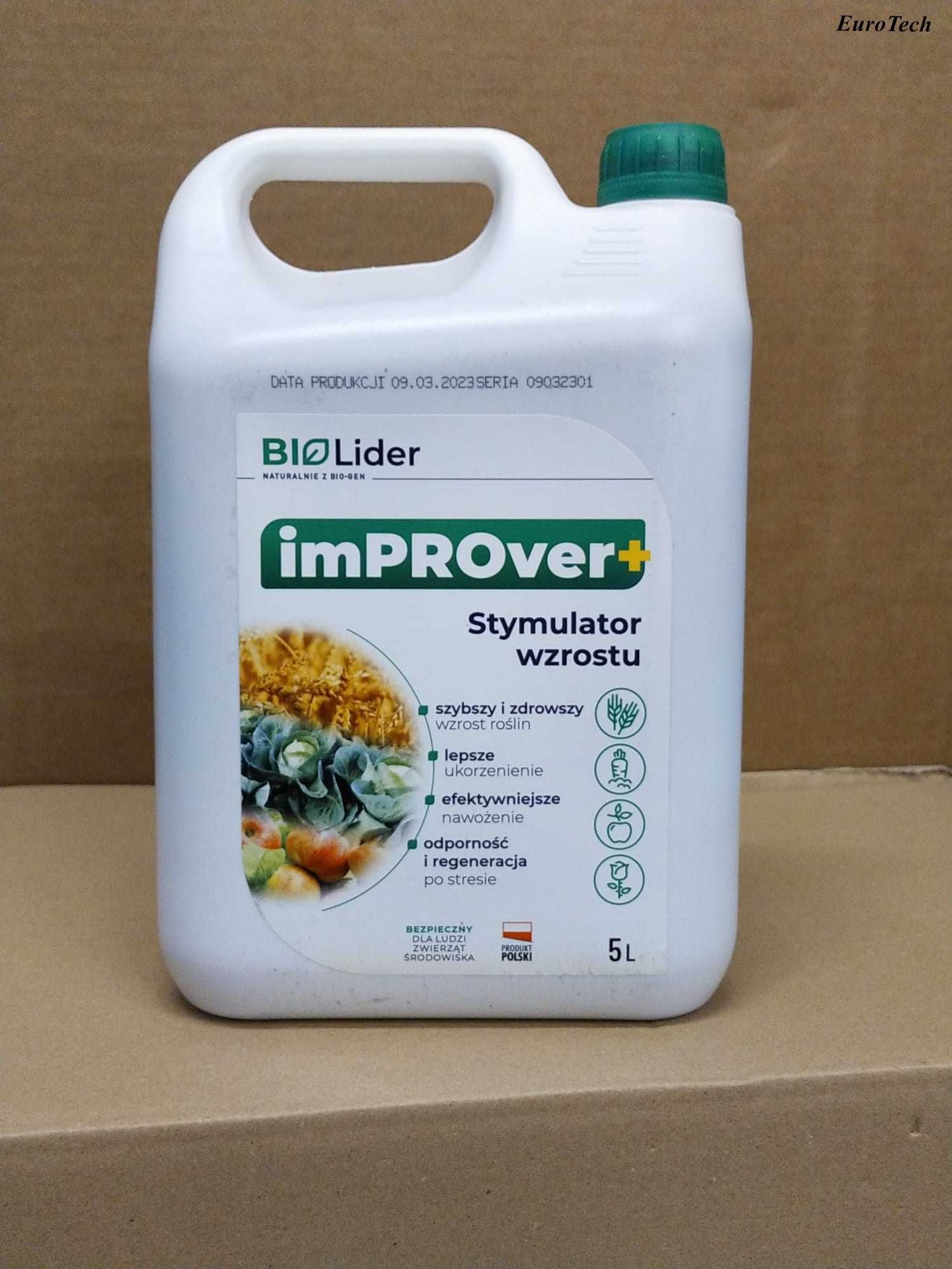 IMPROVER+ 5L, BIO-GEN, Stymulacja roślin, Preparat Firmy Bio-Lider