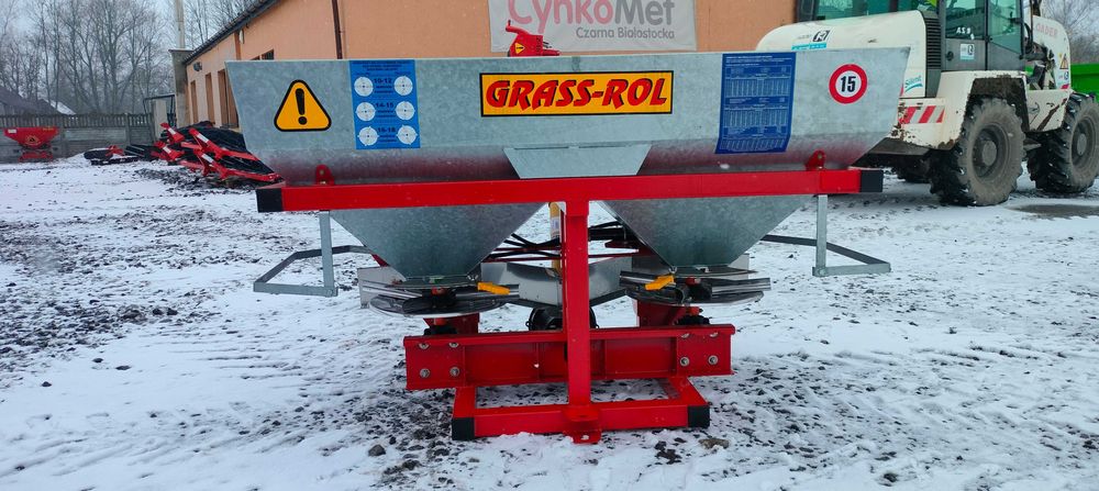 Rozsiewacz Nawozu GRASS ROL, Nierdzewka, Ocynk